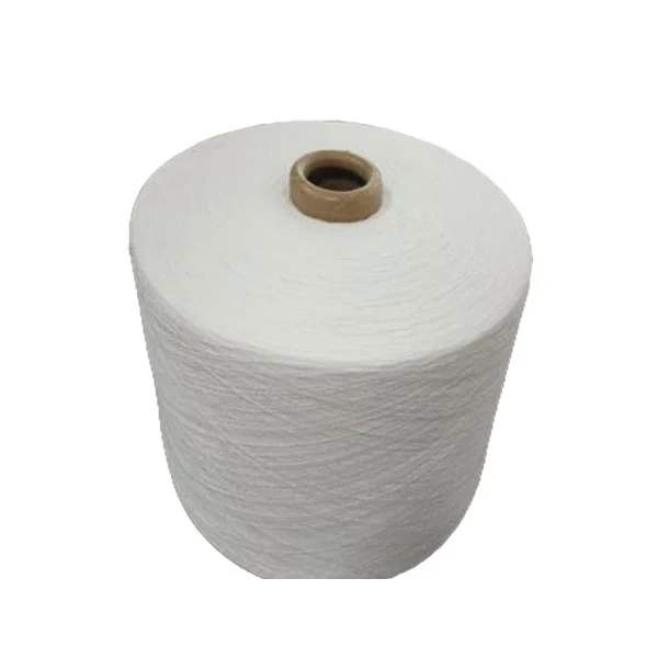 Sợi polyester cotton trắng NE 20/1
